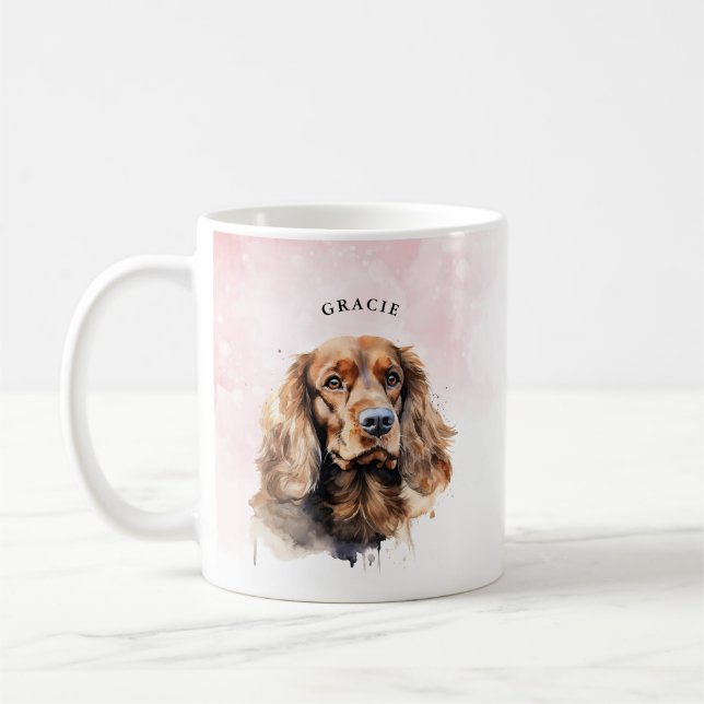 Cocker Spaniel Tasse (Links)