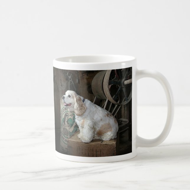 Cocker spaniel tasse (Rechts)