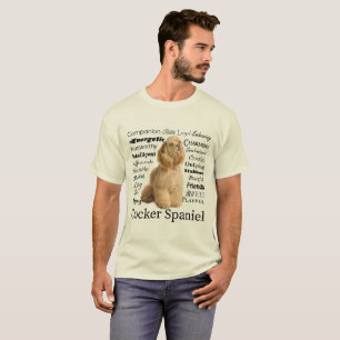 Cocker Spaniel Traits T - Shirt