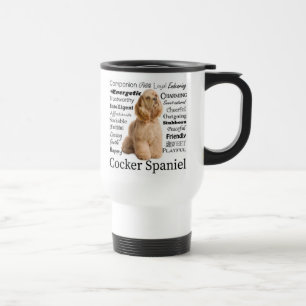 Cocker Spaniel Travel Mug Reisebecher