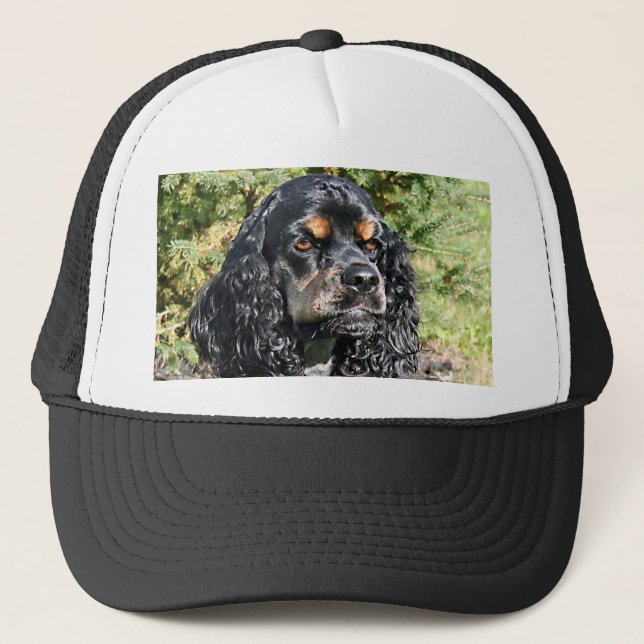 Cocker Spaniel Truckerkappe (Vorderseite)
