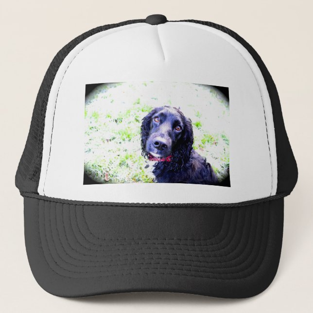 Cocker Spaniel Truckerkappe (Vorderseite)