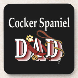 Cocker Spaniel VATER Getränkeuntersetzer