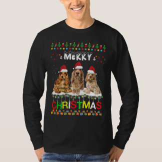 Cocker Spaniel Weihnachts-Weihnachtsgeschenk T-Shirt