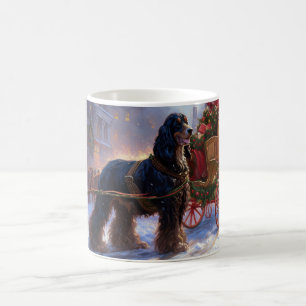 Cocker Spaniel Weihnachtsfeier Kaffeetasse