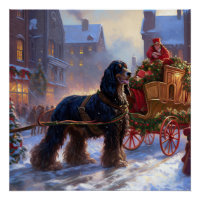 Cocker Spaniel Weihnachtsfeier