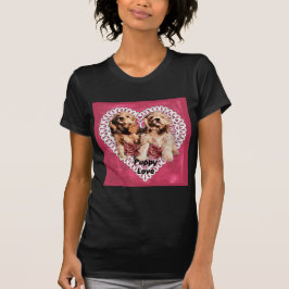 Cocker Spaniel Welppies Valentines T-Shirt