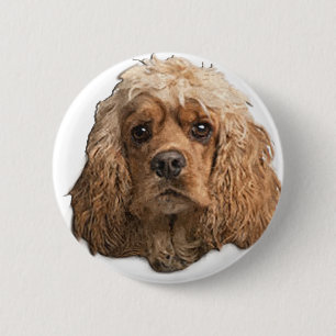 Cocker-Spaniels Button