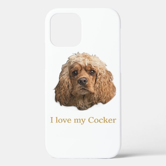 Cocker-Spaniels Case-Mate iPhone Hülle (Rückseite)