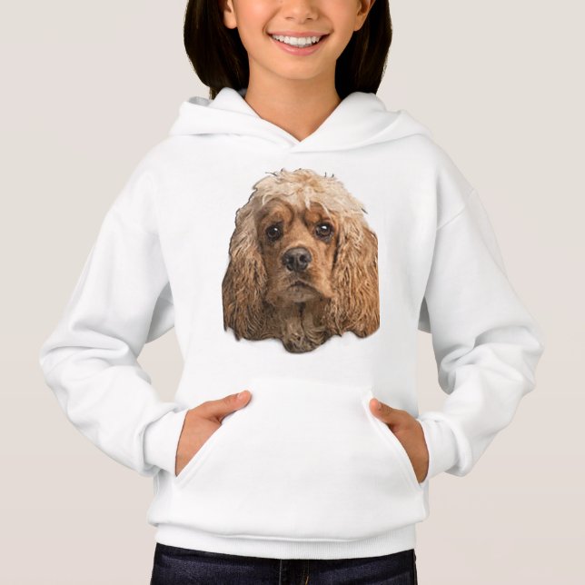 Cocker-Spaniels Hoodie (Vorderseite)