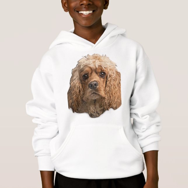Cocker-Spaniels Hoodie (Vorderseite)
