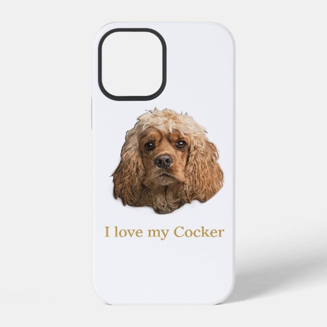 Cocker Spaniels iPhone Hülle (Rückseite)