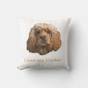 Cocker-Spaniels Kissen