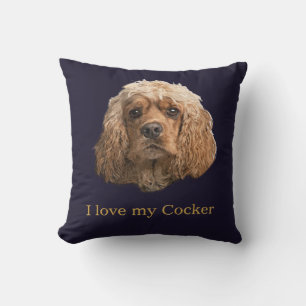 Cocker-Spaniels Kissen