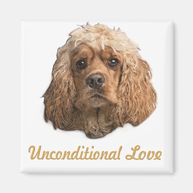 Cocker-Spaniels Magnet (Vorne)