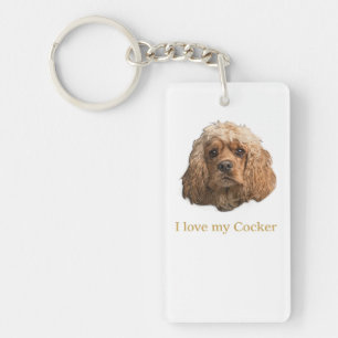 Cocker-Spaniels Schlüsselanhänger