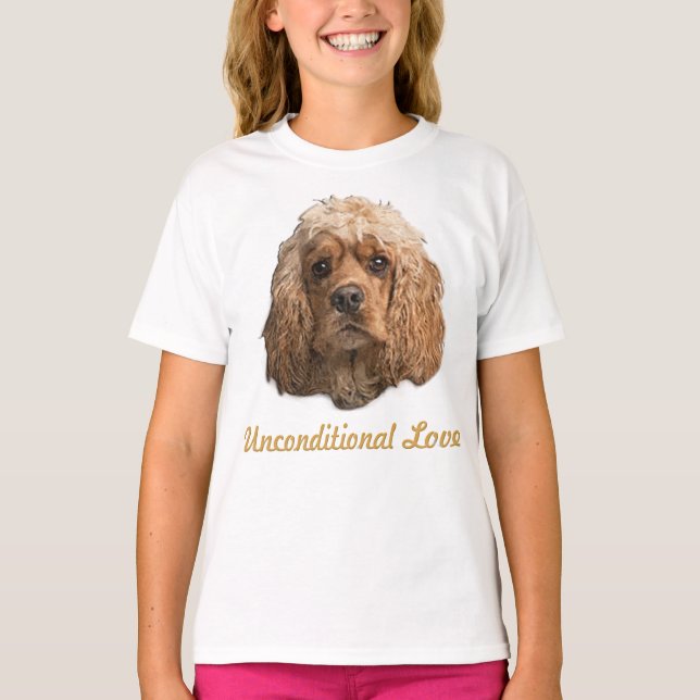 Cocker-Spaniels T-Shirt (Vorderseite)