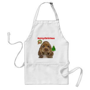 Cocker Spaniels Weihnachts-Schürze Schürze