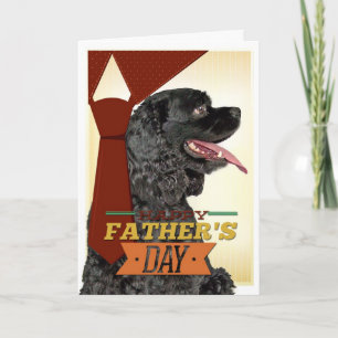 Cocker Spanisch Father's Day Card Karte