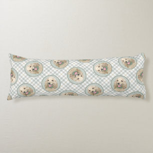 Cocker Spanischmalerei Buff Gold Original Hundekun Seitenschläferkissen