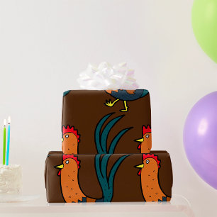Cockerel Geschenkpapier