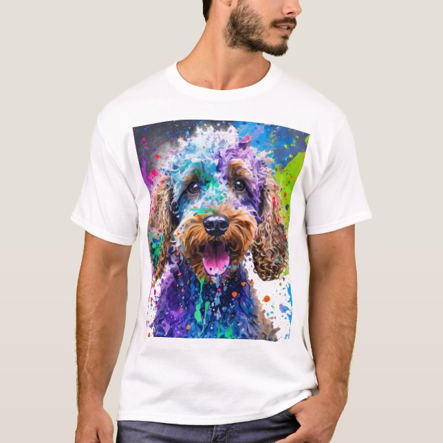 Cockerpoo Dog T-Shirt (Vorderseite)