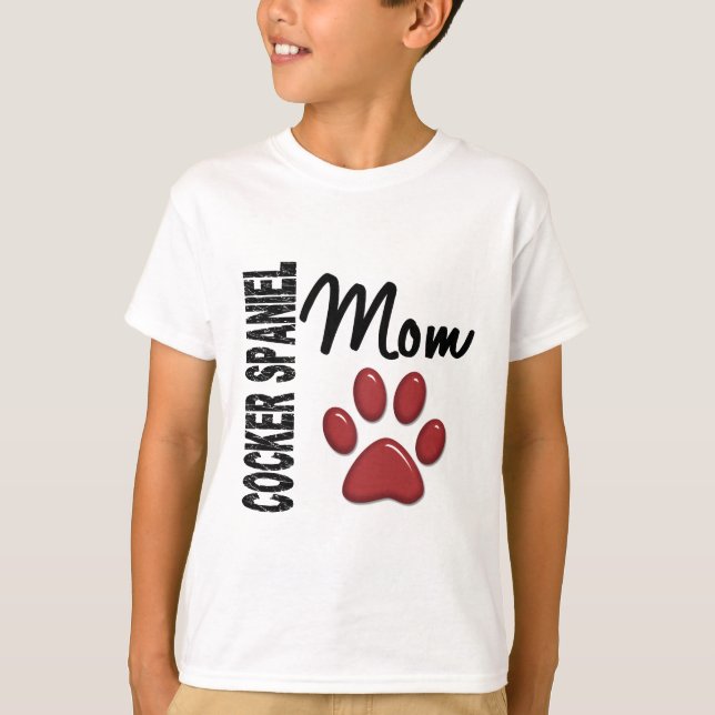 Cockerspaniel-Mama 2 T-Shirt (Vorderseite)