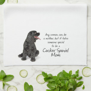 Cockerspaniel-Mama-Tee-Tuch Handtuch