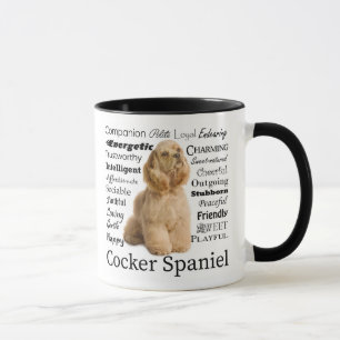 Cockerspaniel-Merkmal-Tasse Tasse