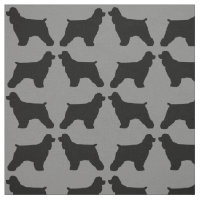 Cockerspaniel-Silhouette-Muster