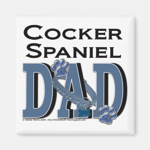 Cockerspaniel VATER Magnet