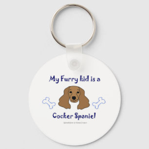 CockerSpanielBrown Schlüsselanhänger
