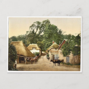 Cockington Forge, Torquay, England klassisches Pho Postkarte