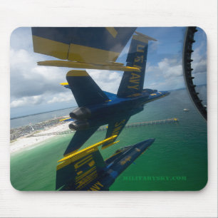 Cockpit-Ansicht Mousepad