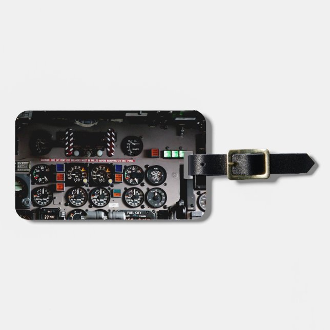 Cockpit Gepäckanhänger (Vorderseite horizontal)