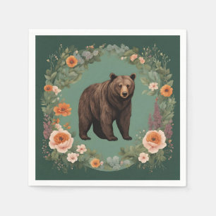 Cockpitbär Serviette