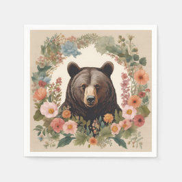 Cockpitbär Serviette