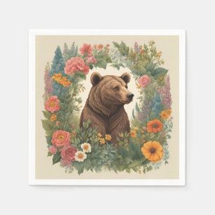 Cockpitbär Serviette