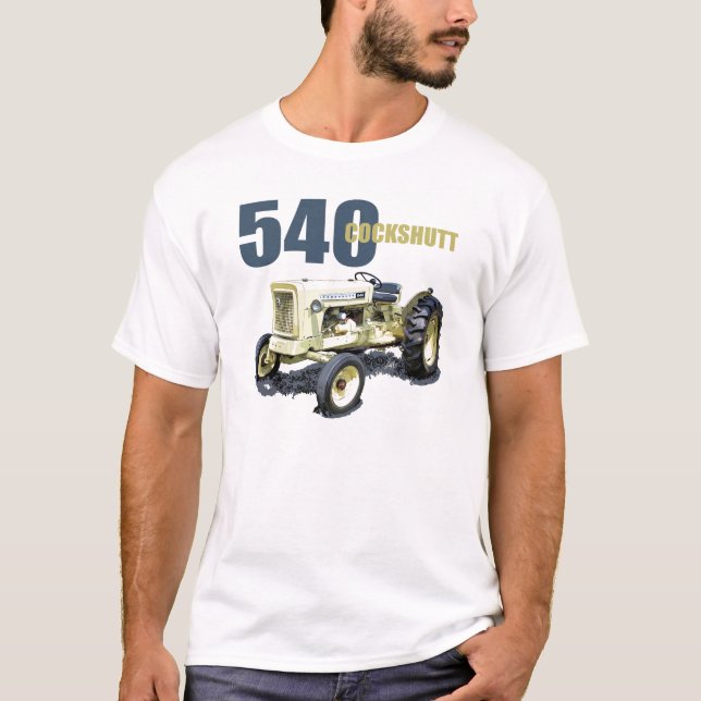 Cockshutt 540 Farm Traktor T-Shirt (Vorderseite)