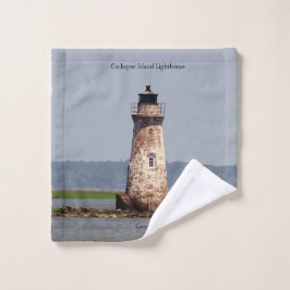 Cockspur Island Lighthouse Handtuchhandtuch Set
