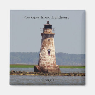 Cockspur Island Lighthouse Magnet