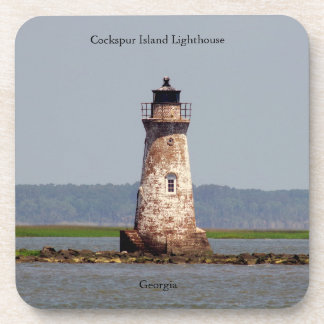 Cockspur Island Lighthouse Untersetzer