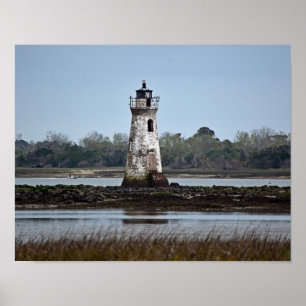 Cockspur Lighthouse Foto auf Poster