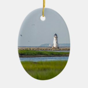 Cockspurinsel-Leuchtturmsavanne Georgia Keramikornament
