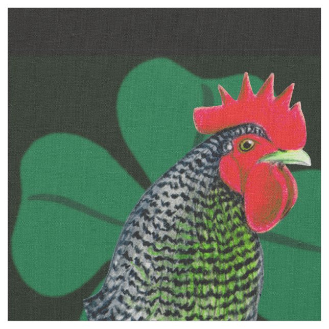 Cocksure I bin Irish! Stoff (Nahaufnahme)