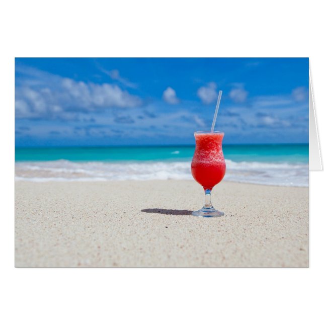 Cocktail am Meer (Vorderseite (Horizontal))