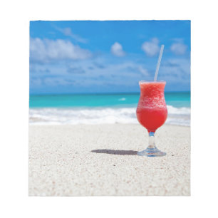 Cocktail am Meer Notizblock