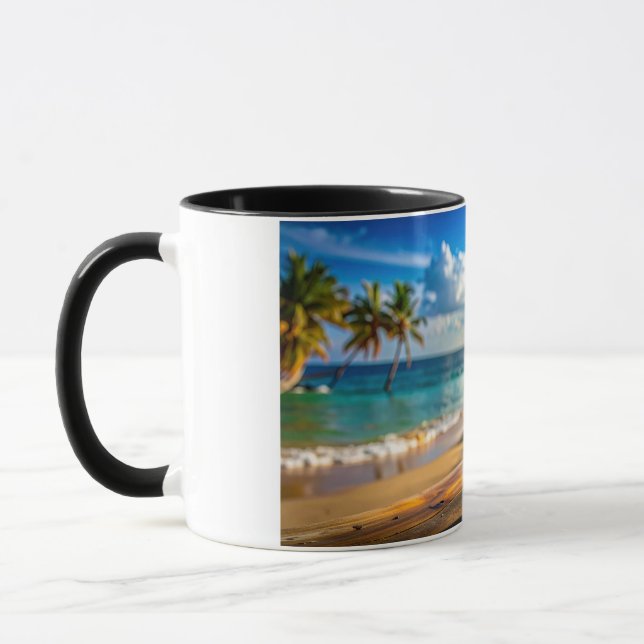 Cocktail am Strand Tasse (Links)