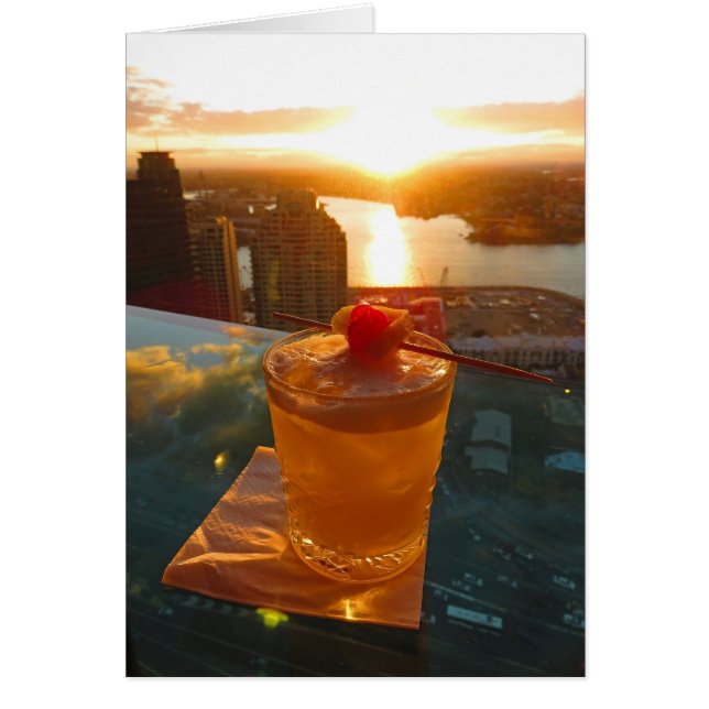 Cocktail bei Sonnenuntergang (Vorne)