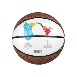 Cocktail-Cartoon Mini Basketball
